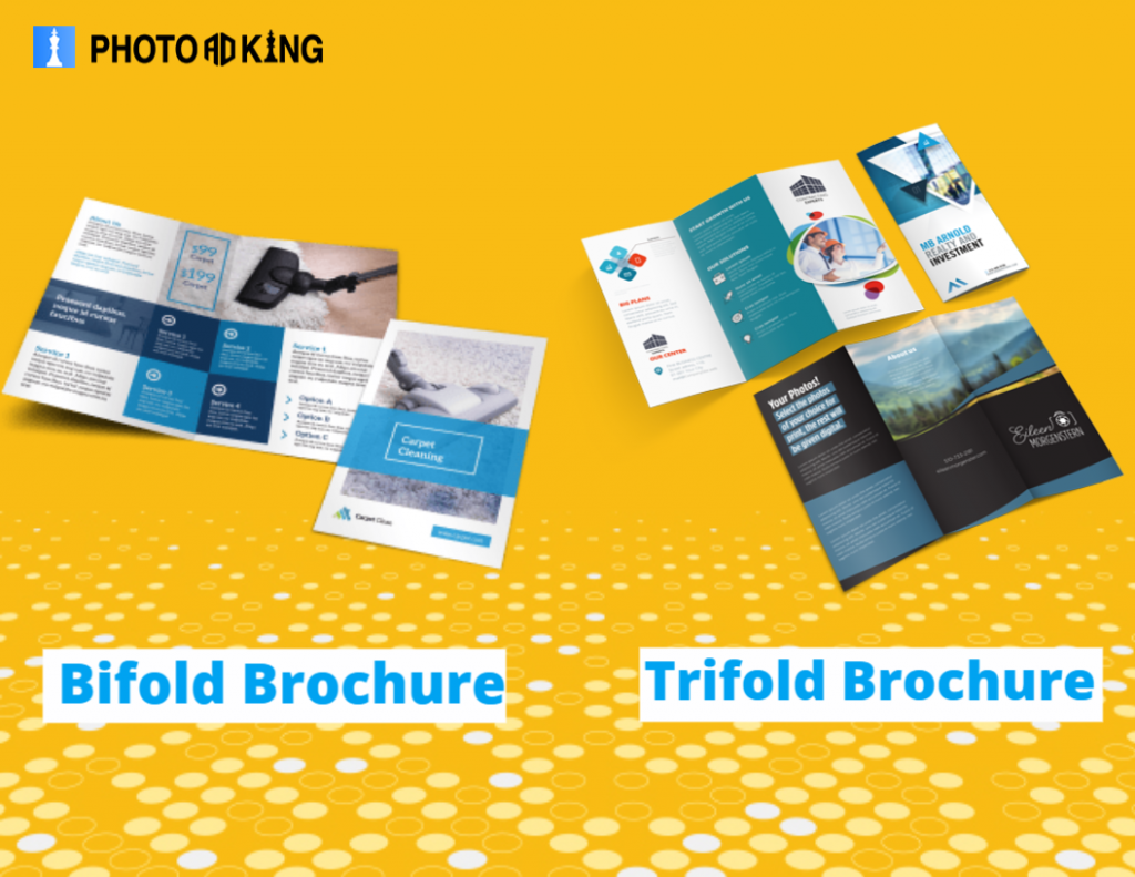 photoadking bifold and trifold brochure