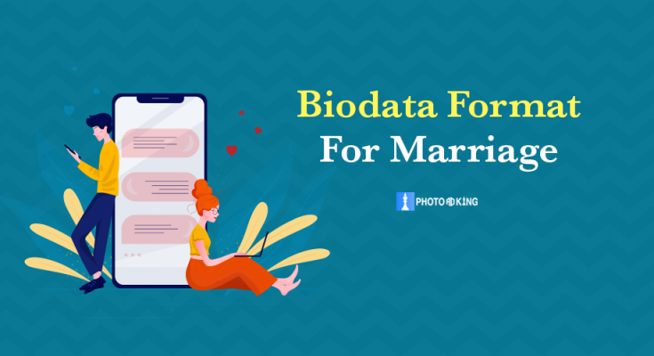 Biodata format for wedding