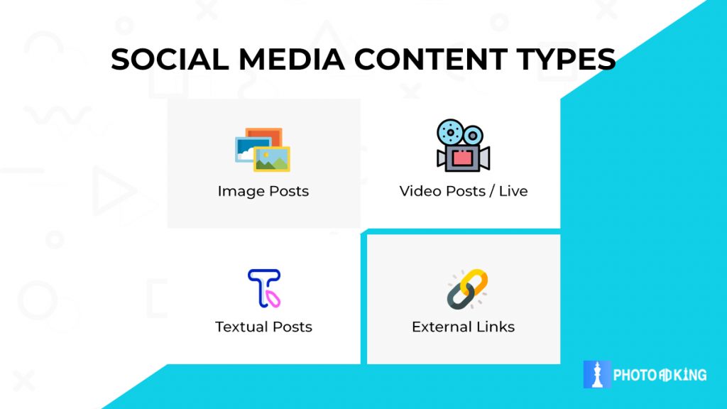 social media post content types