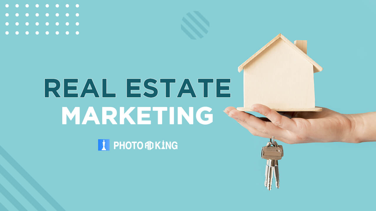 Real Estate Marketing Statistics Infographic Template