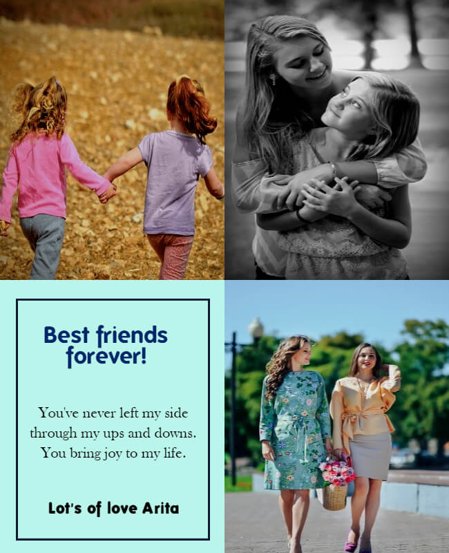 Friendship Cards Templates Online﻿