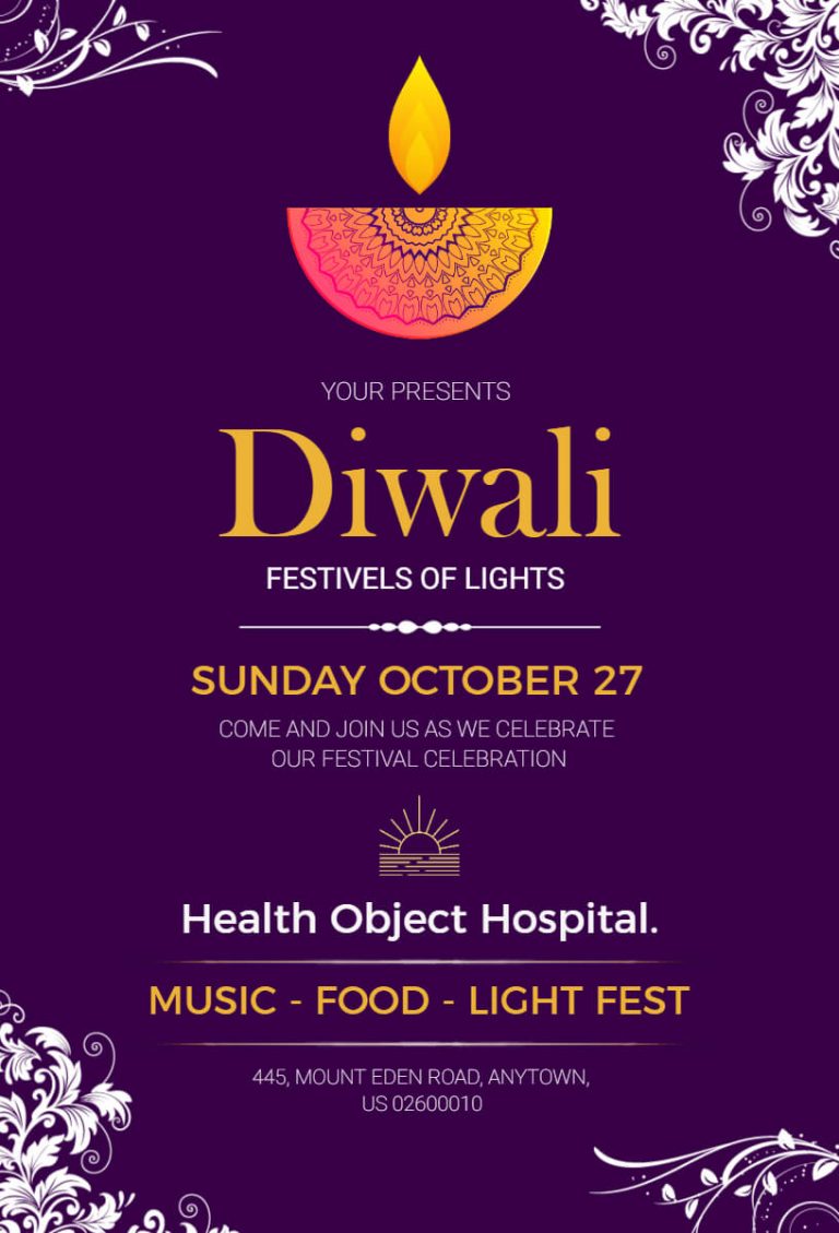 Latest Happy Diwali Poster Design Ideas