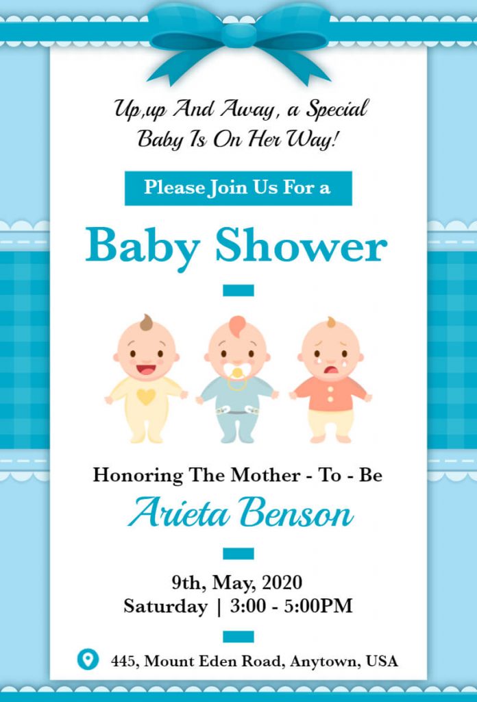 Baby Shower Invitation Templates