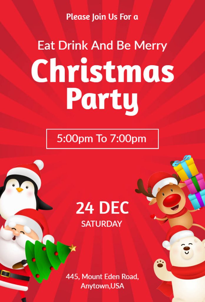 Christmas Invitation Templates