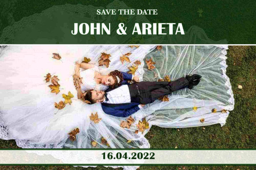 Storytelling Save the date invitation templates