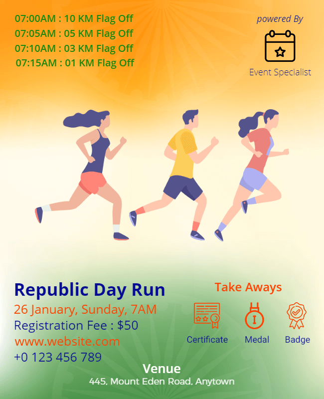 Republic Day Poster samples