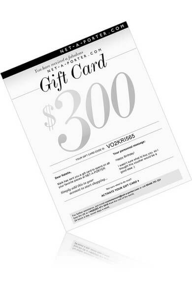 gift card of Net-a-Porter