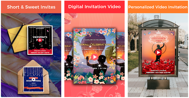 Video Invitation Maker app image