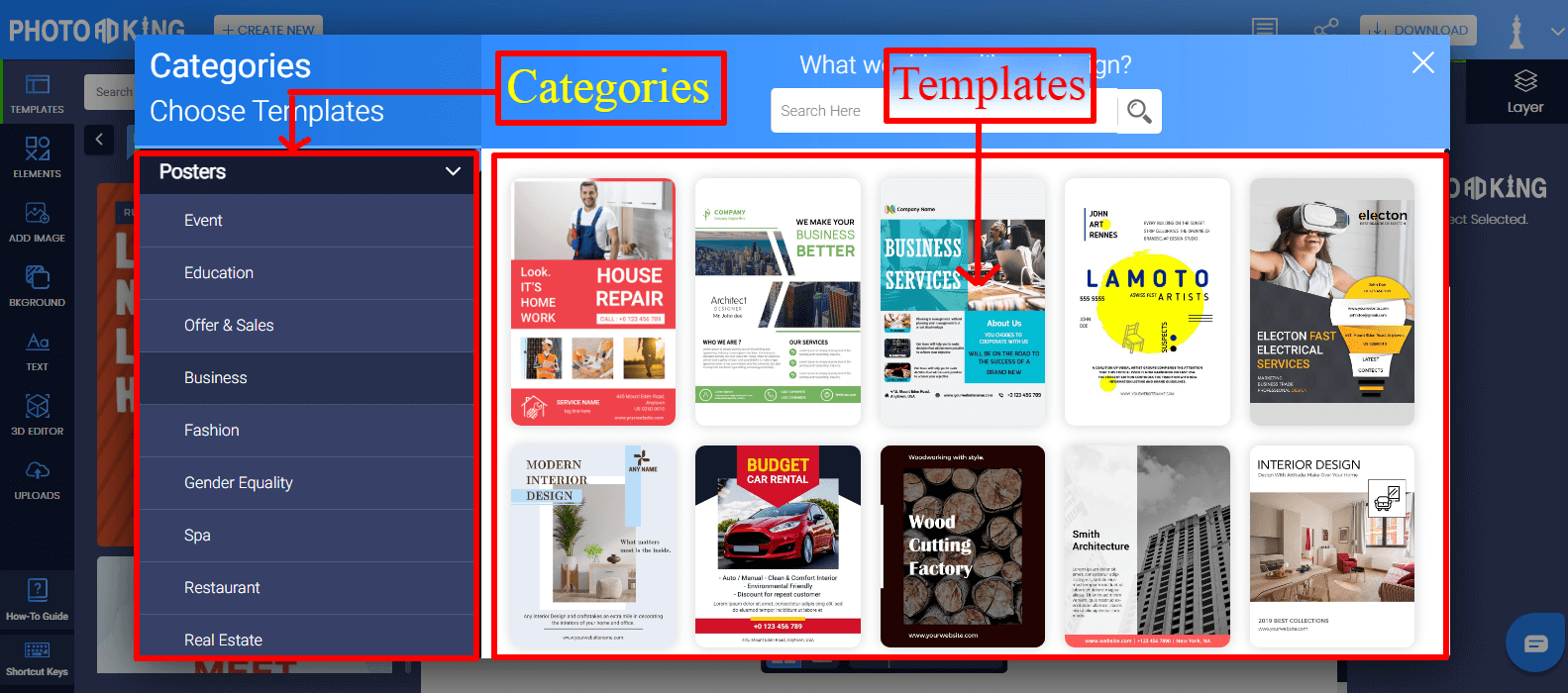 How To Design A Poster Online With PhotoADKing