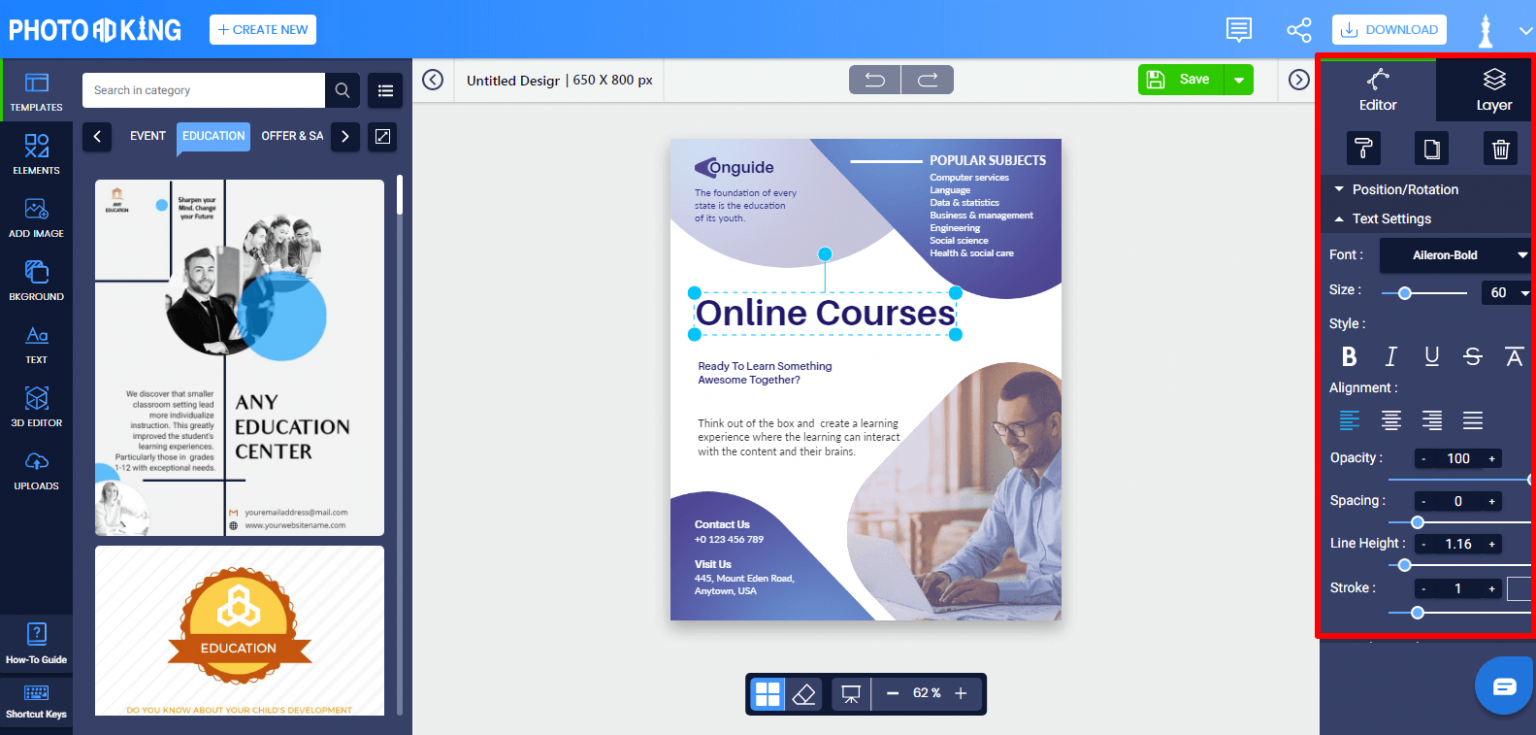 How To Design A Poster Online With PhotoADKing