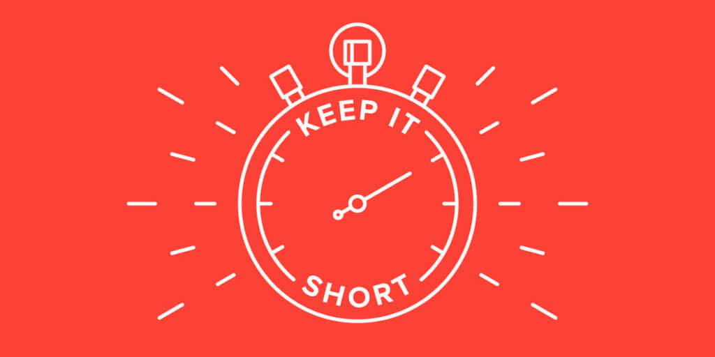 keep it short image