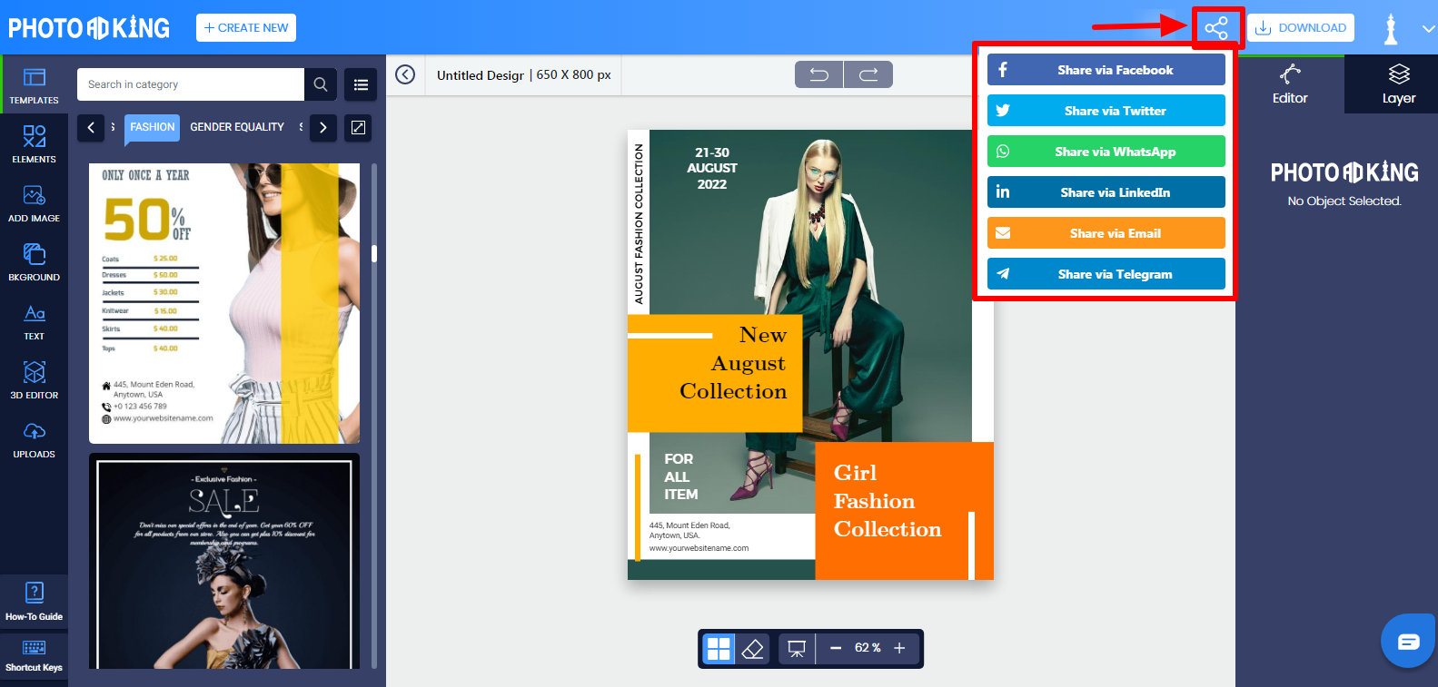 How To Design A Poster Online With PhotoADKing