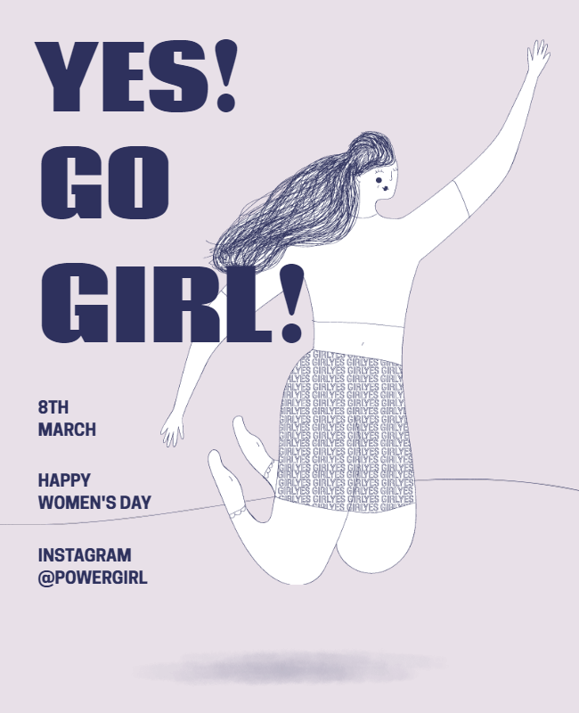 women's day design template