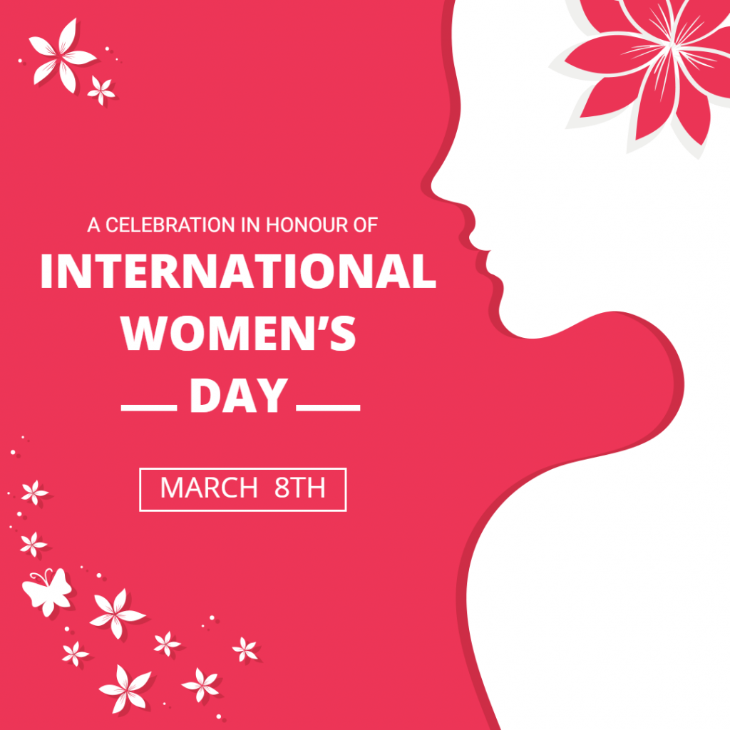 international women's day wishes template idea