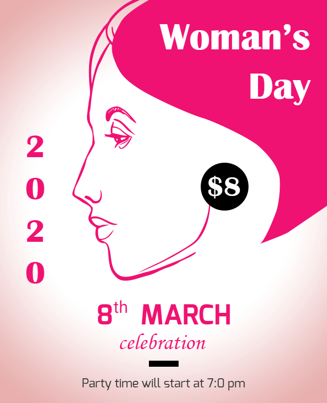 women's day celebration example design