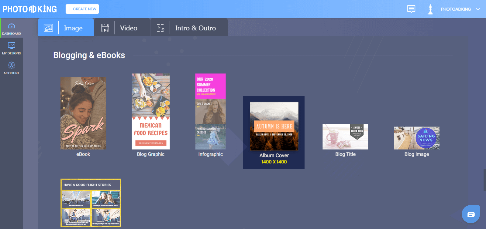 How To Make Album Cover Online With PhotoADKing
