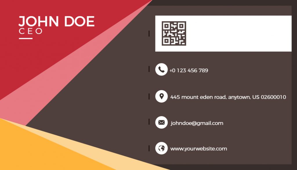 QR Code Business Card