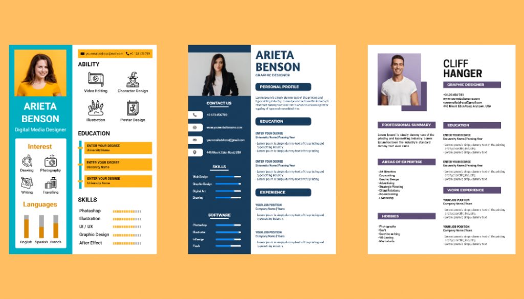 Resume Template Designs