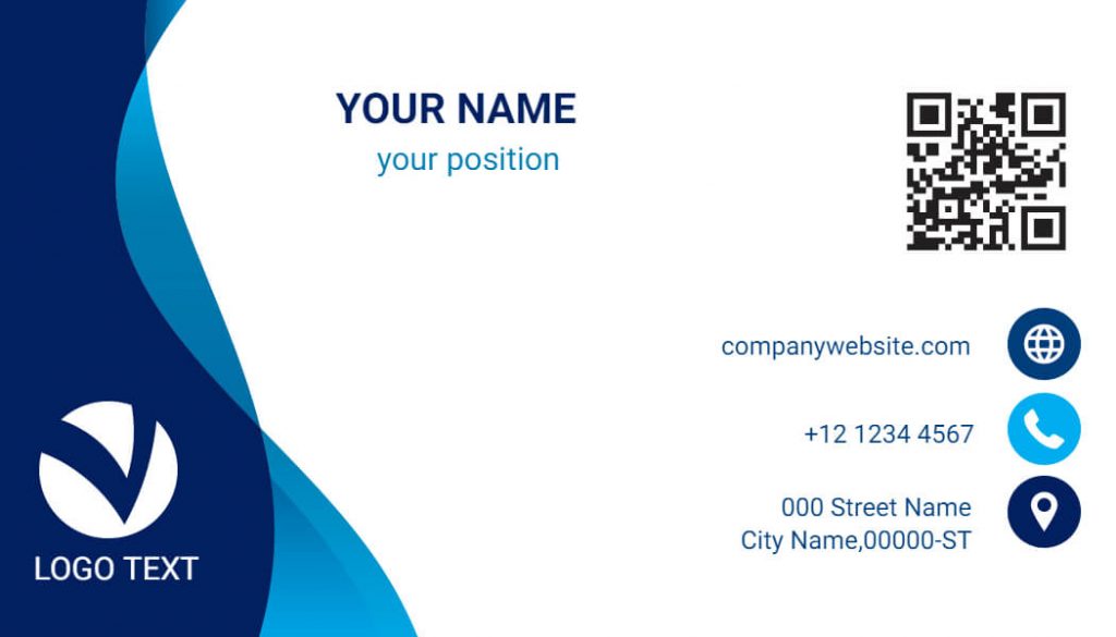QR code business card templates (1)