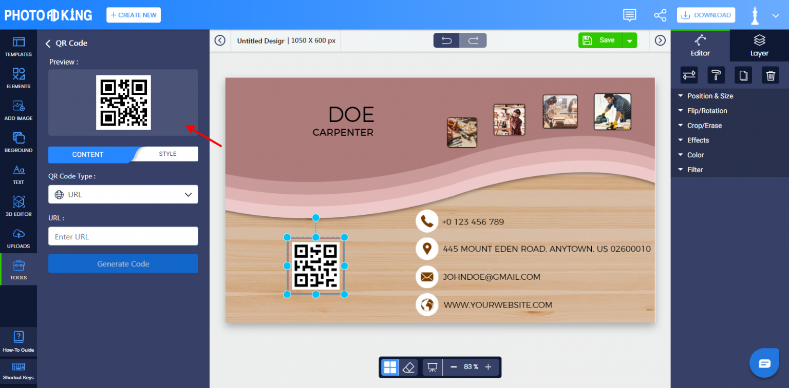 How to Create A QR Code In Few Minutes With PhotoADKing