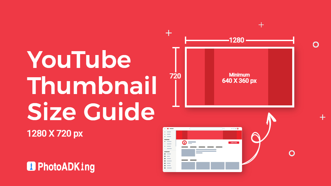 Size Guide: How to Create  Thumbnails + Profile Pictures