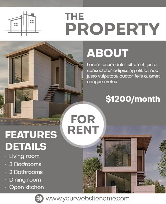 property on sale flyer