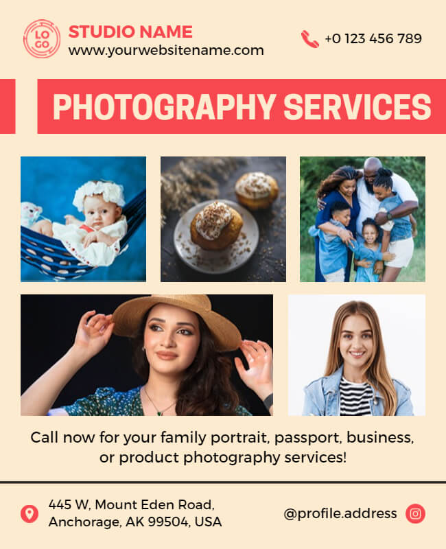 photography flyer