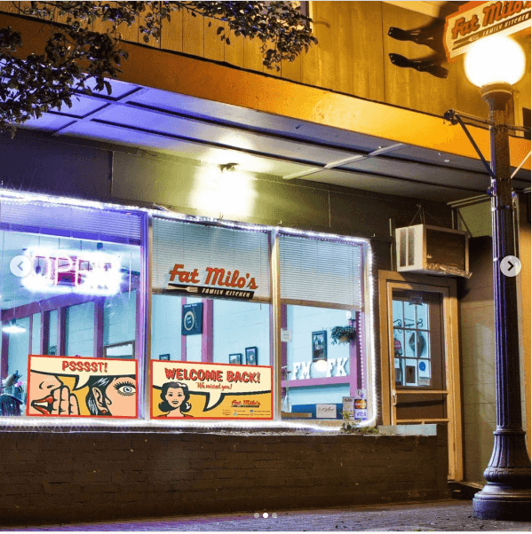 fat milo's restaurant