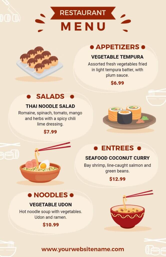 15 Best Restaurant Menu Design Examples