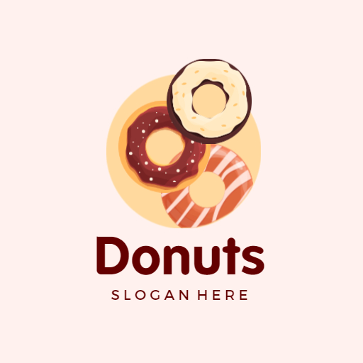 Donuts Restaurant Logo Idea