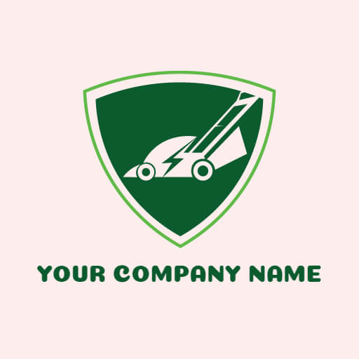 Shield-type Lawn Care Logo