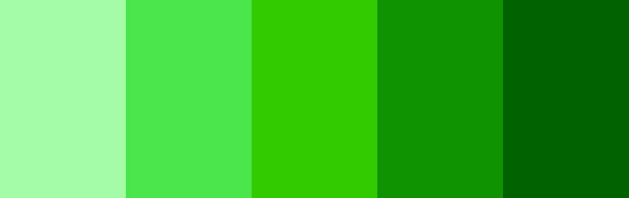 Green color Green shades