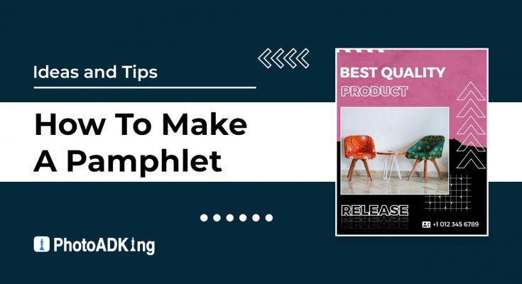 How To Make A Pamphlet Online
