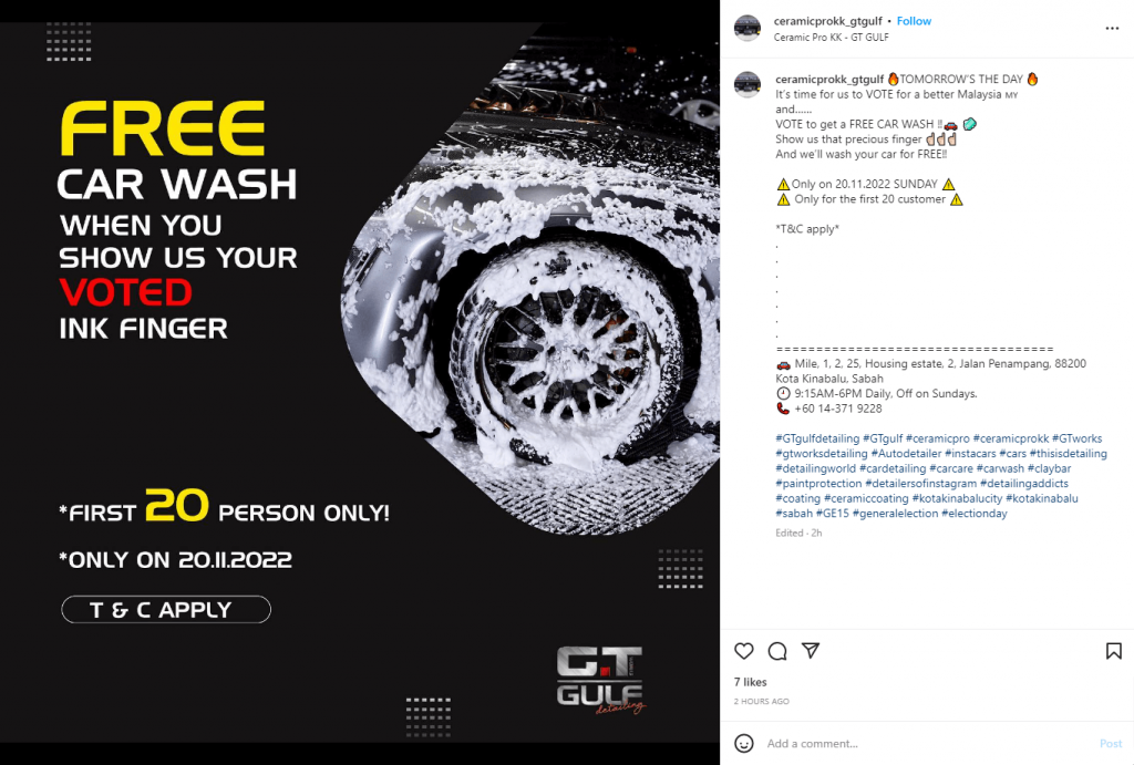 Free Car Wash Poster Design