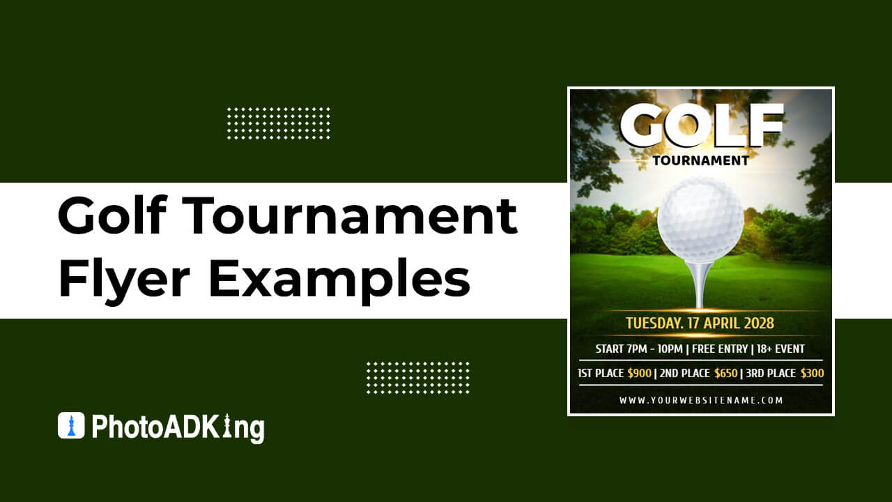 Golf Tournament Flyer Templates - PhotoADKing