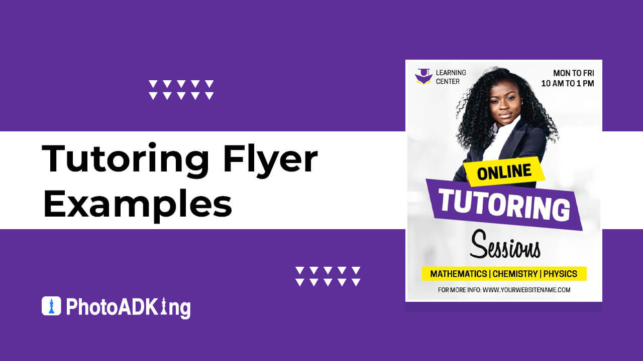 Creative Tutoring Flyer Examples Design Tips PhotoADKing Blog