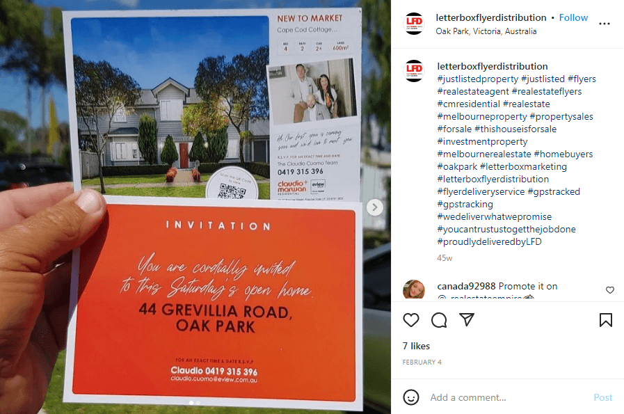 home seller flyer example