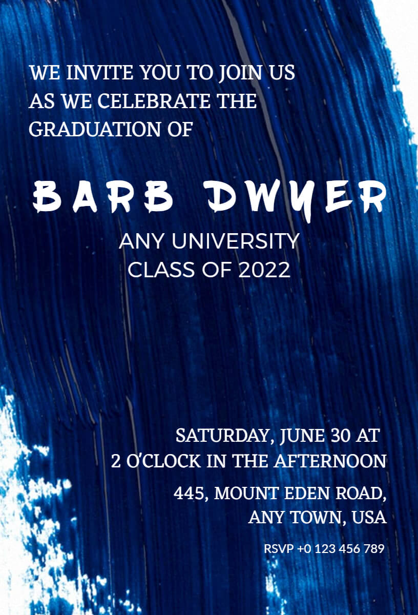 Graduation Party Invitation Ideas & Examples