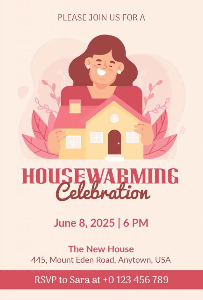 housewarming celebration invitation
