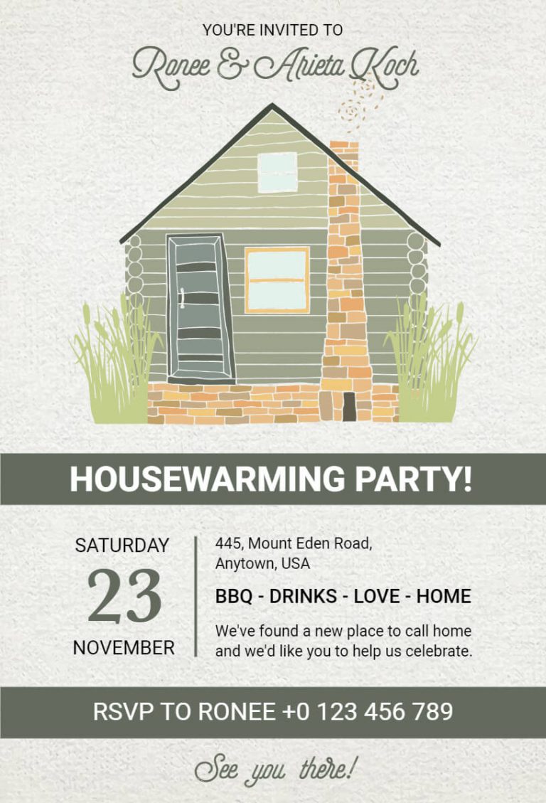 Housewarming Invitation Ideas