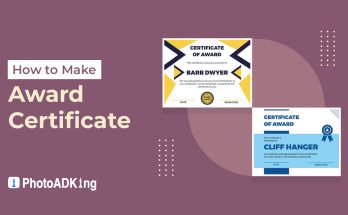 how to make award certificate