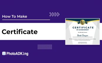how to make a certificate