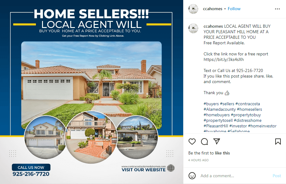 brochure example for home sellers