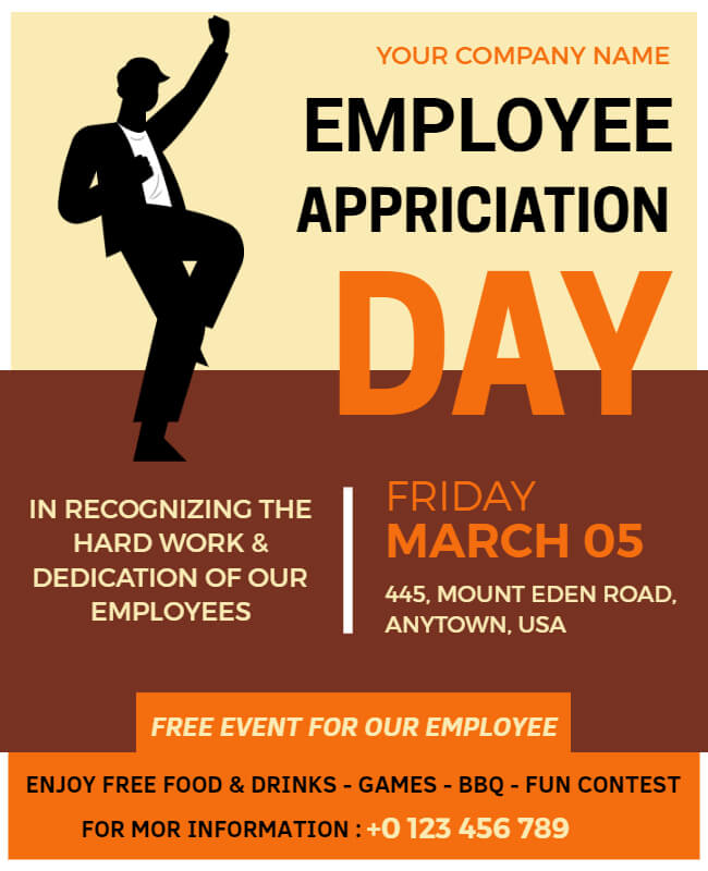 employee appreciation day flyer