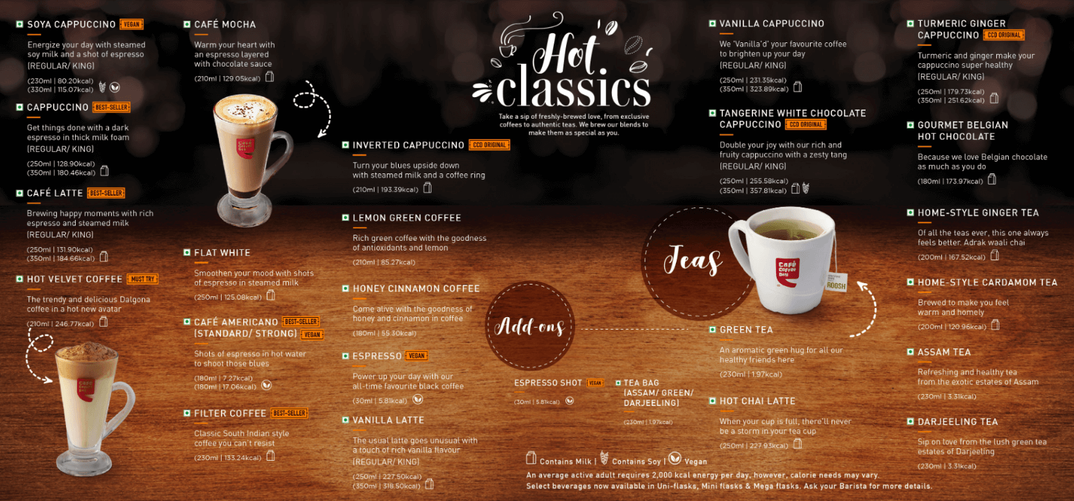 Cafe Menu Design Ideas & Examples