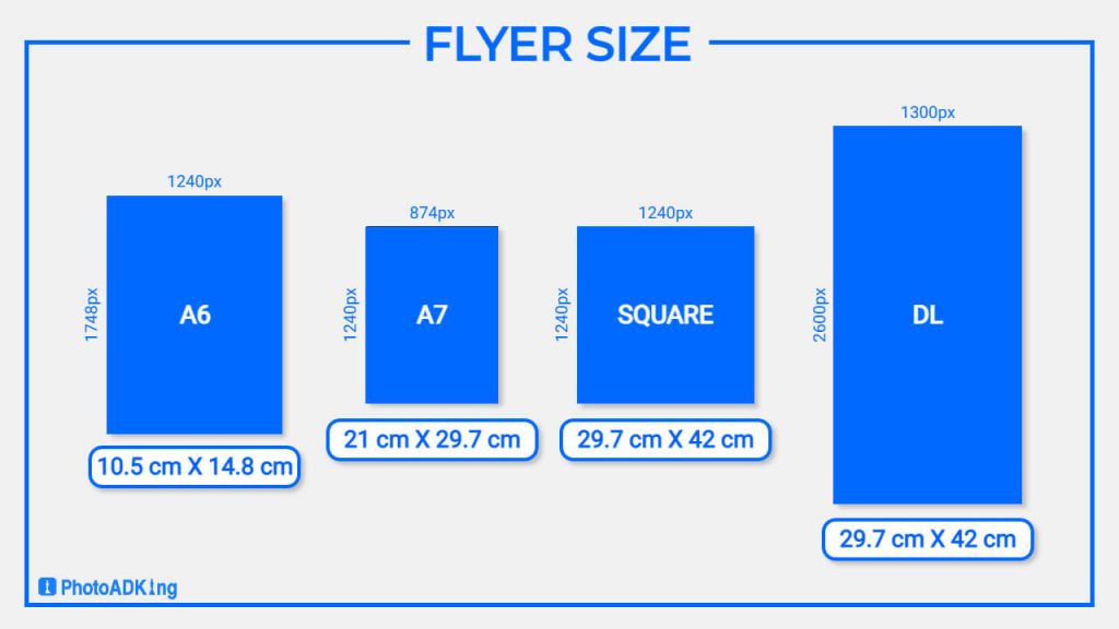 Flyer Size Guide