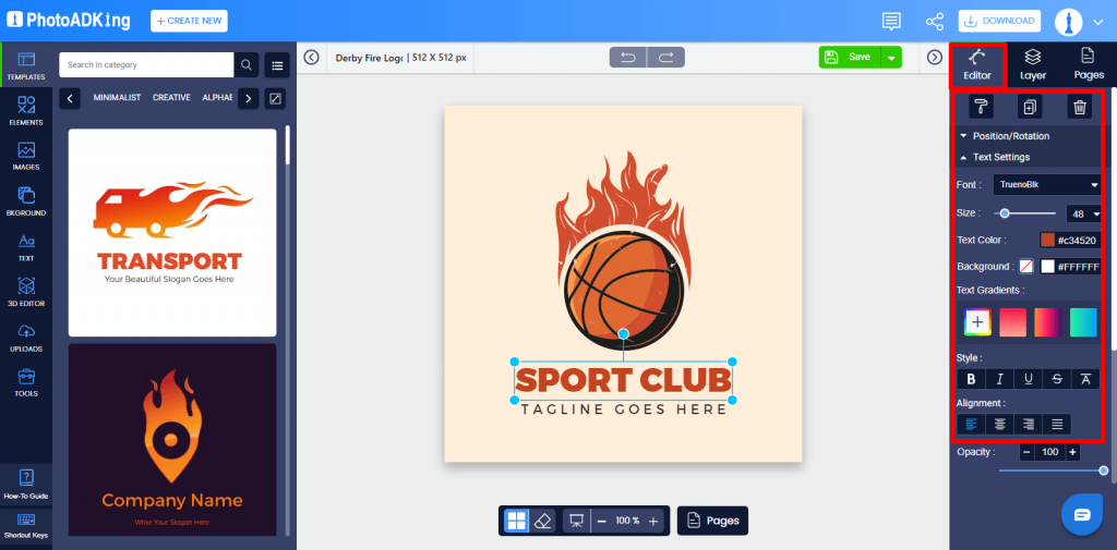 edit basketball logo 
