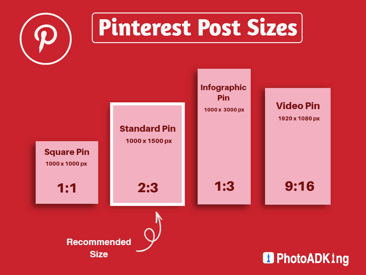 pinterest post sizes