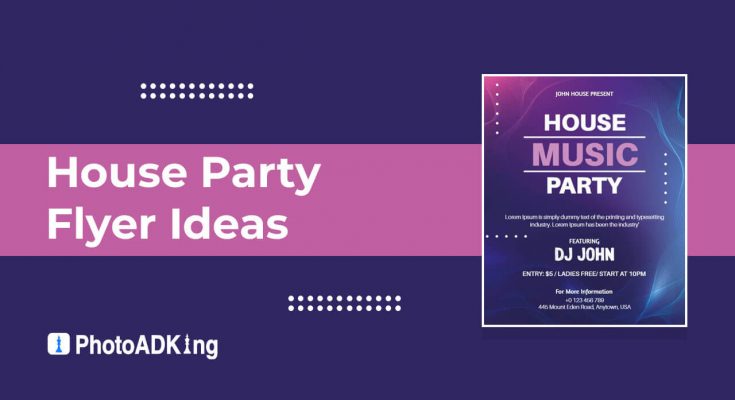 house party flyer ideas