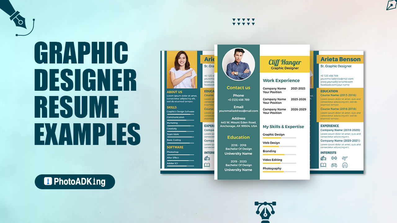 Graphic Design Resume Examples 2025